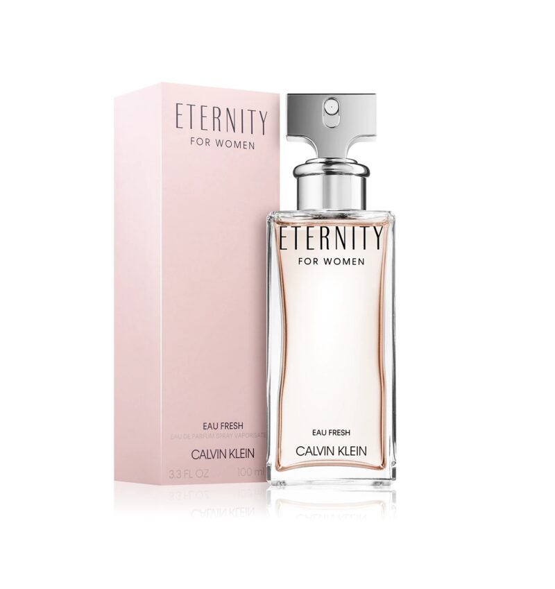 Eternity For Women Eau Fresh perfume packaging and bottle